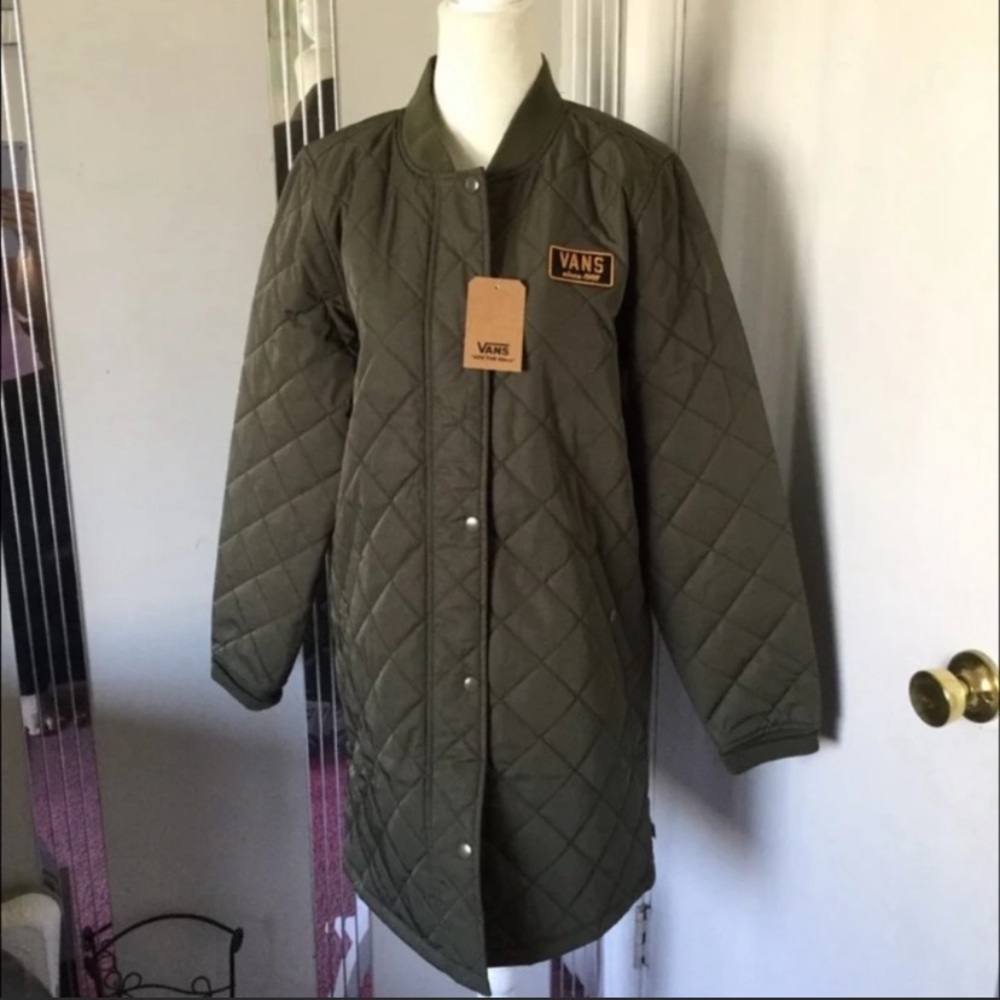 Vans boom boom quilted jacket